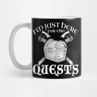 Larper - just here for the quests - LARP Mug